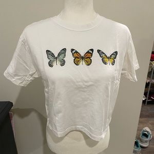 Garage cropped T-shirt